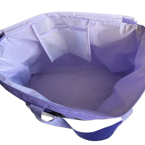 Trader Joe's Purple Large Insulated Limited Edition Tote Bag - Picture 4 of 14